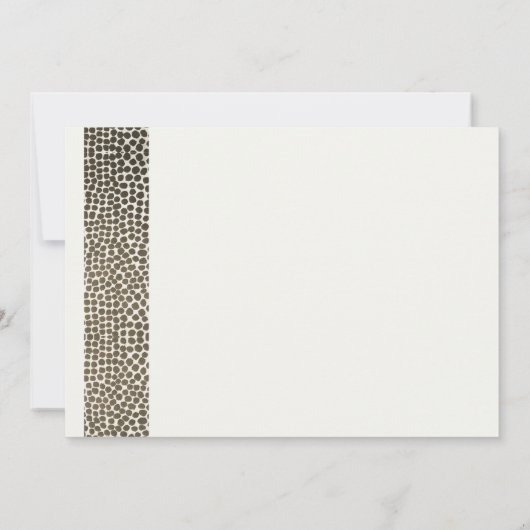 WITTE KOPER MOSAIC STIPPEN VERLENEN CEREMONY TE OP KAART (Achterkant)