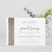 WITTE KOPEREN MOZAÏEK PUNTEN GROOT OPENINGSCEREMON KAART (Staand voorkant)