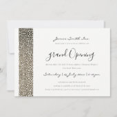 WITTE KOPEREN MOZAÏEKSTIPPEN GRAND OPENING CEREMON KAART (Voorkant)