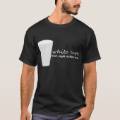 Witte kopjes t-shirt (Voorkant)
