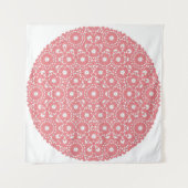 Witte koraal Mg0 Tapestry Wandkleed (Voorkant (horizontaal))