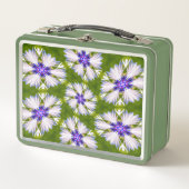 Witte korenbloemen patroon (Voorkant)