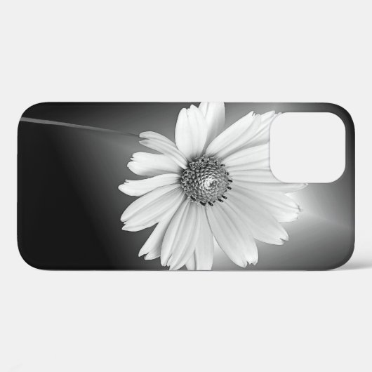 witte kosmos in zwart Case-Mate iPhone case (Achterkant (horizontaal))