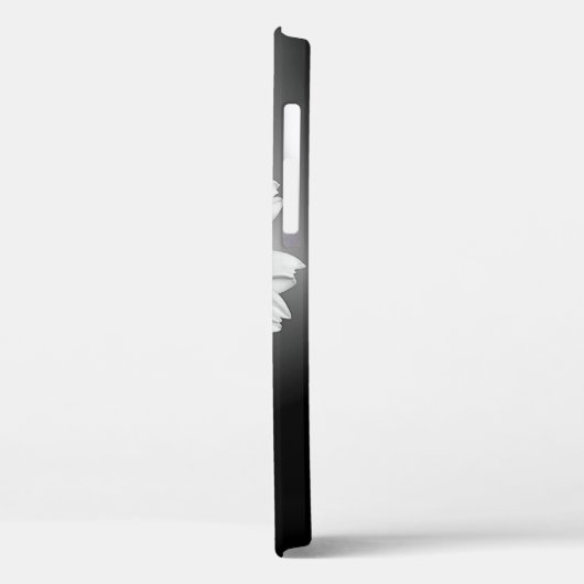 witte kosmos in zwart Case-Mate iPhone case (Achterkant / Links)