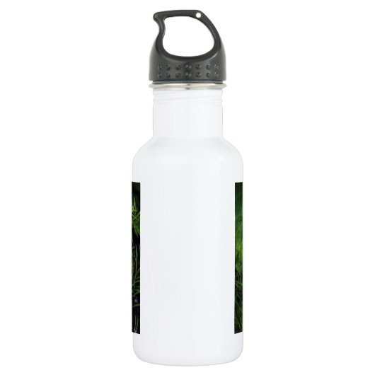 Witte kosmos waterfles (Achterkant)