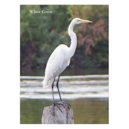 Witte kraanband tafelkleed