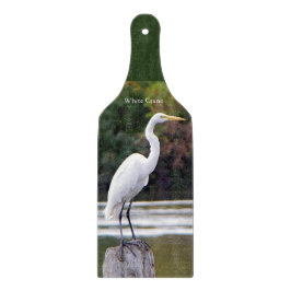 Witte kraankraanplaat snijplank