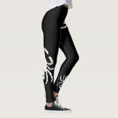Witte krab leggings (Rechts)