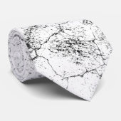 Witte kraken stropdas (Opgerold)