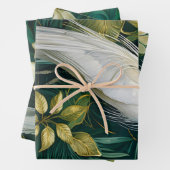 Witte kranen & Gardenia's, Coconut Grove Inpakpapier Vel (In situ)