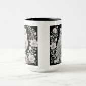Witte Kristallen Parel Uil Mok (Midden)