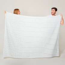 Witte Krokodillen Huidprint Nieuw