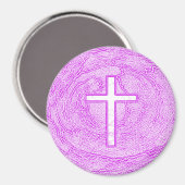WITTE KROS, AANGEZIEN IN PINK MAGNEET (Voorkant / Achterkant)