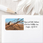 Witte kruid op een stok etiket (Insitu)