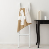 Witte Kruis Christelijke Healing Prayer Shawl Sherpa Deken (In situ)