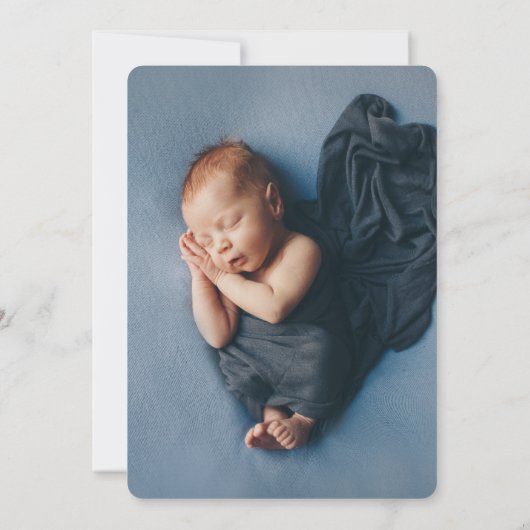 Witte Kruis Moderne Toewijding Uitnodiging (Achterkant)