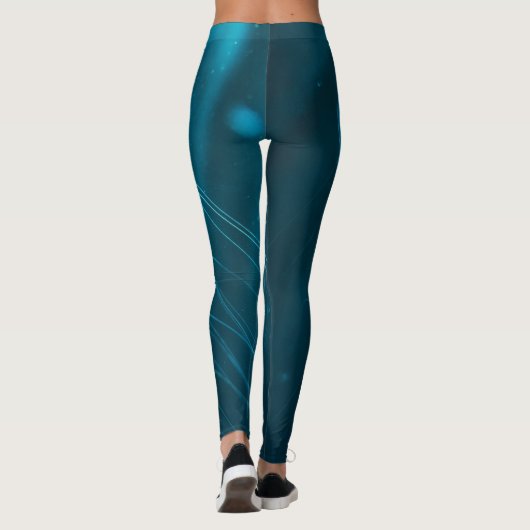 Witte kwallen leggings (Achterkant)