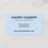 Witte kwartpaarden bij sneeuw visitekaartje (Achterkant)