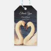 Witte Label voor weddenschap Cadeaulabel (Voorkant)