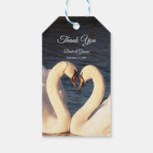 Witte Label voor weddenschap Cadeaulabel (Achterkant)