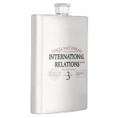 Witte label Whiskey & IR Theory-fles Flacon (Rechts)