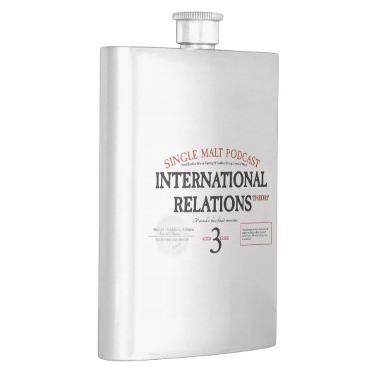 Witte label Whiskey & IR Theory-fles Flacon (Rechts)