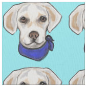 WITTE LABRADOR RETRIEVER STOF (Close Up)