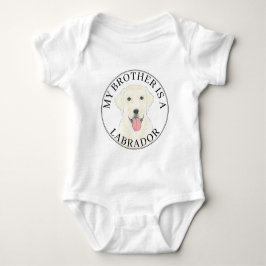 Witte Labradorshond Romper