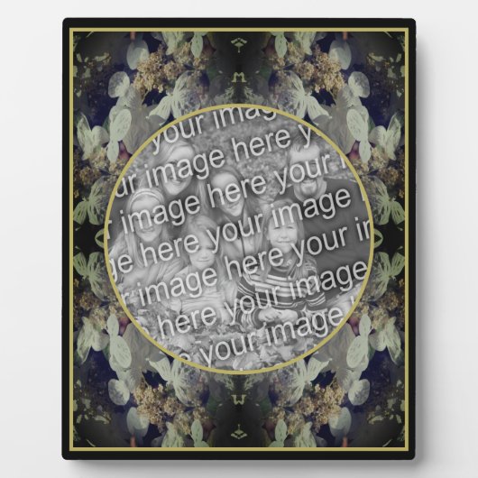 Witte Lacecap Hydrangea Voeg je foto toe Fotoplaat (Voorkant)