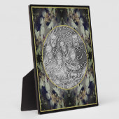 Witte Lacecap Hydrangea Voeg je foto toe Fotoplaat (Zijkant)