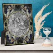 Witte Lacecap Hydrangea Voeg je foto toe Fotoplaat (Zijkant)