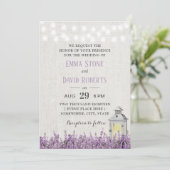  Witte Lantaarn - Floral Wedding Kaart (Staand voorkant)