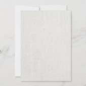  Witte Lantaarn - Floral Wedding Kaart (Achterkant)