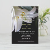 witte lantaarnveer, zomer, vakantiebruiloft kaart (Staand voorkant)