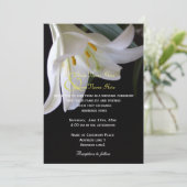 witte lantaarnveer, zomer, vakantiebruiloft kaart (Staand voorkant)