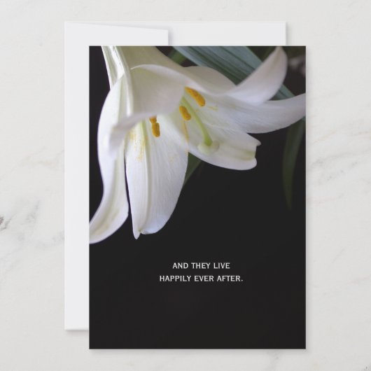 witte lantaarnveer, zomer, vakantiebruiloft kaart (Achterkant)