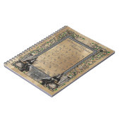 Witte laptop notitieboek (Linkerzijde)