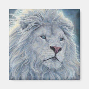 Witte Leeuw Magneet