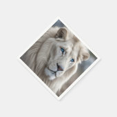 Witte Leeuw Servet (Hoek)