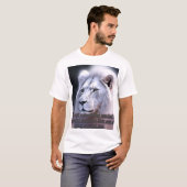 witte leeuw t-shirt (Voorkant volledig)