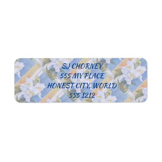 WITTE LEEUWEBEKEN ETIKET (Voorkant)