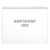 Witte lege kalender (Hoes)