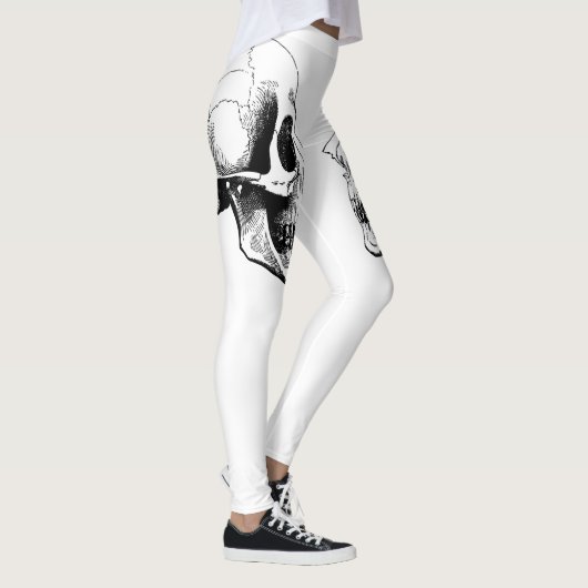 Witte Leggings (Rechts)