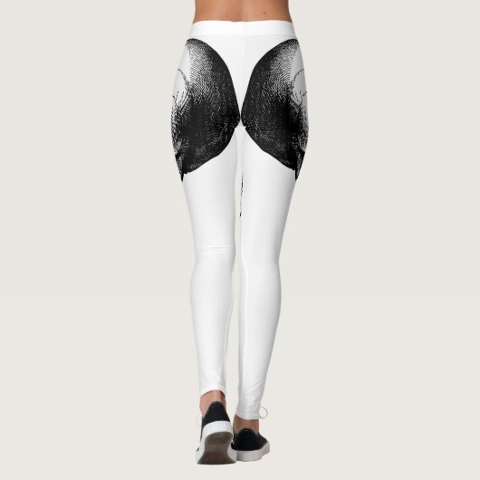 Witte Leggings (Achterkant)