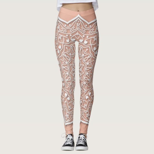 Witte Leggings (Voorkant)