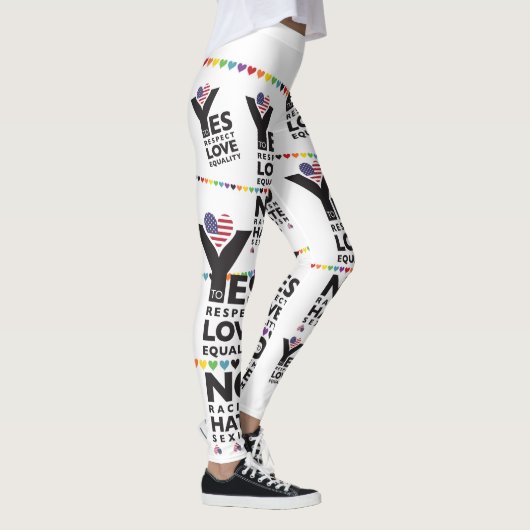 Witte Leggings (Rechts)