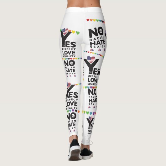Witte Leggings (Achterkant)