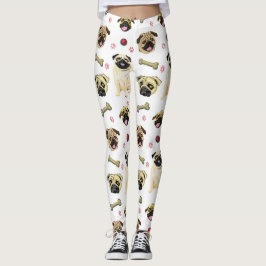 Witte Leggings afdrukken