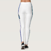 Witte leggings met "NH Riptide" (Achterkant)