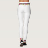 Witte leggings met zeilboot tailleband (Achterkant)
